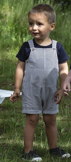 Elodiee Eloi overalls - Navy/white